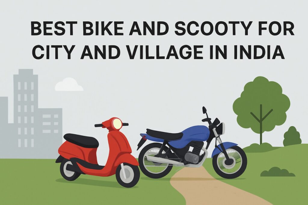 Best Bike & Scooty for City & Village Life in India doorstep bike service & repair